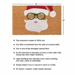 RugSmith Santa Doormat - 18'' X 30'' -RugSmith Shop unnamed file 549