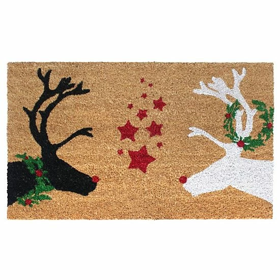 RugSmith Reindeer Doormat - 18'' X 30'' 3 RugSmith Reindeer Doormat - 18'' X 30''