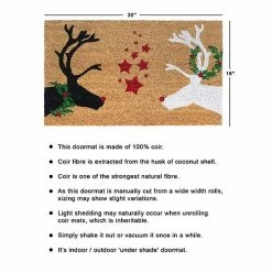 RugSmith Reindeer Doormat - 18'' X 30'' 9 RugSmith Reindeer Doormat - 18'' X 30'' -RugSmith Shop unnamed file 553