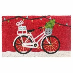 RugSmith Christmas Cycle Doormat - 18'' X 30''