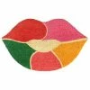 RugSmith Colorful Lips Doormat