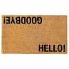 RugSmith Hello-Goodbye Doormat - 18'' X 30'' 2 RugSmith Hello-Goodbye Doormat - 18'' X 30'' -RugSmith Shop unnamed file 573