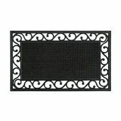 RugSmith Moulded Rubber Trellis Edge Doormat