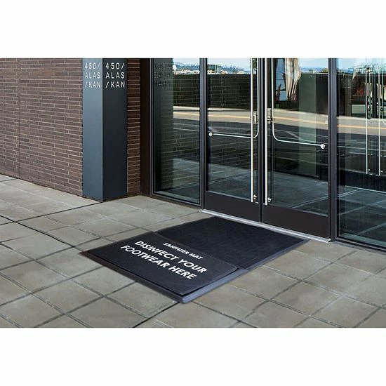 RugSmith Large Sanitizer Doormat - 3' X 5' 4 RugSmith Large Sanitizer Doormat - 3' X 5' - Image 2