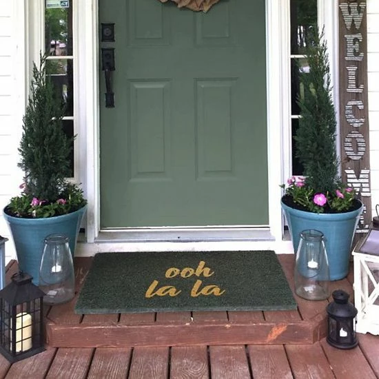 RugSmith Glitter Ooh Laa Laa Doormat 4 RugSmith Glitter Ooh Laa Laa Doormat - Image 2