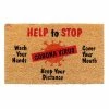 RugSmith Help To Stop Coronavirus Doormat -RugSmith Shop unnamed file 640