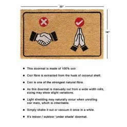 RugSmith No Handshake Doormat -RugSmith Shop unnamed file 651