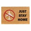 RugSmith Just Stay Home Doormat -RugSmith Shop unnamed file 652