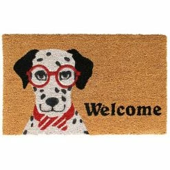 RugSmith Dalmatian Welcome Doormat