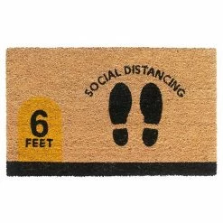 RugSmith Social Distancing Doormat