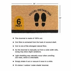 RugSmith Social Distancing Doormat -RugSmith Shop unnamed file 679