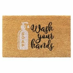 RugSmith Wash Your Hands Doormat