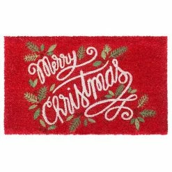 RugSmith Berry Merry Christmas Doormat - 18'' X 30''