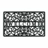 RugSmith Moulded Scroll Welcome Doormat