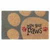 RugSmith Wipe Your Paws Doormat - 18'' X 30''