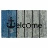 RugSmith Welcome Anchor Plank Doormat - 18'' X 30'' -RugSmith Shop unnamed file 944