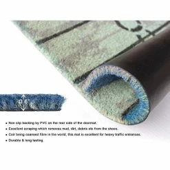 RugSmith Welcome Anchor Plank Doormat - 18'' X 30'' -RugSmith Shop unnamed file 946