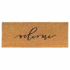 RugSmith Scripty Welcome Doormat - 18'' X 48''
