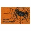 RugSmith Happy Halloween Spider Web Doormat - 18'' X 30''