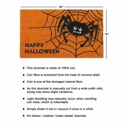 RugSmith Happy Halloween Spider Web Doormat - 18'' X 30'' 9 RugSmith Happy Halloween Spider Web Doormat - 18'' X 30'' -RugSmith Shop unnamed file 961
