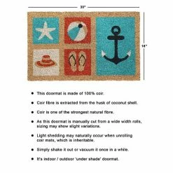 RugSmith Beach Doormat - 18'' X 30'' -RugSmith Shop unnamed file 965