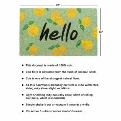 RugSmith Hello Mangoes Doormat - 18'' X 30'' -RugSmith Shop unnamed file 974