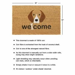 RugSmith Welcome Dog And Bone Doormat - 18'' X 30'' -RugSmith Shop unnamed file 982
