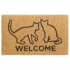 RugSmith Welcome Cats Doormat - 18'' X 30'' -RugSmith Shop unnamed file 983