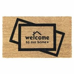 RugSmith Welcome To Our Home With Love Doormat - 18'' X 30''