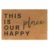 RugSmith This Is Our Happy Place Doormat - 24'' X 36''