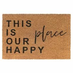 RugSmith This Is Our Happy Place Doormat - 24'' X 36''